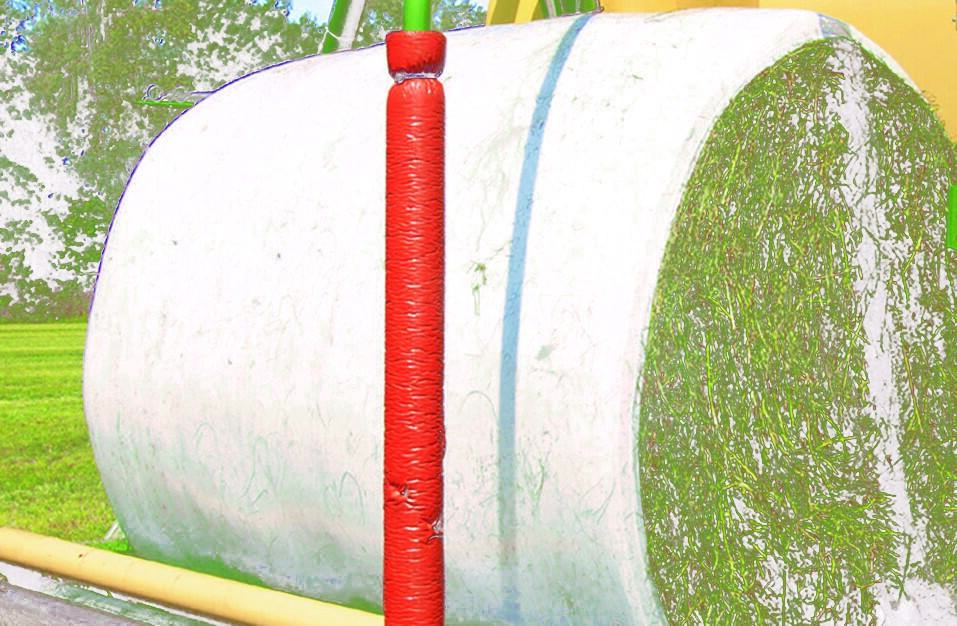 Netzersatzfolie für die Rundballen-Grasssilage 