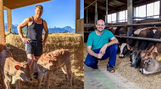 Ivo Büsser (à droite) et Reto Huber (à gauche) sont convaincus des avantages du projet Veos.