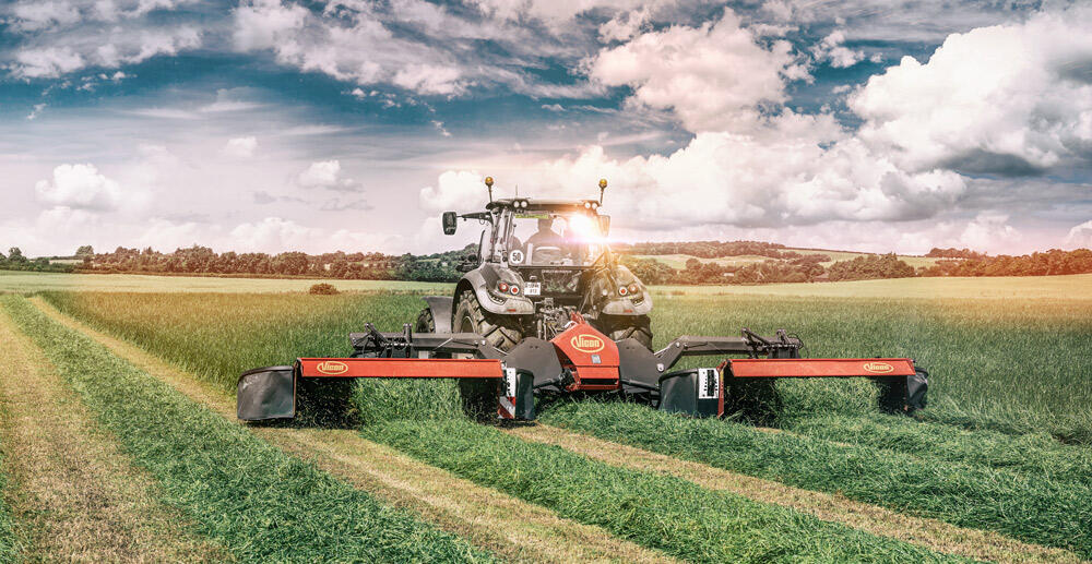 Nouvelle faucheuse papillon Vicon - Extra 787T