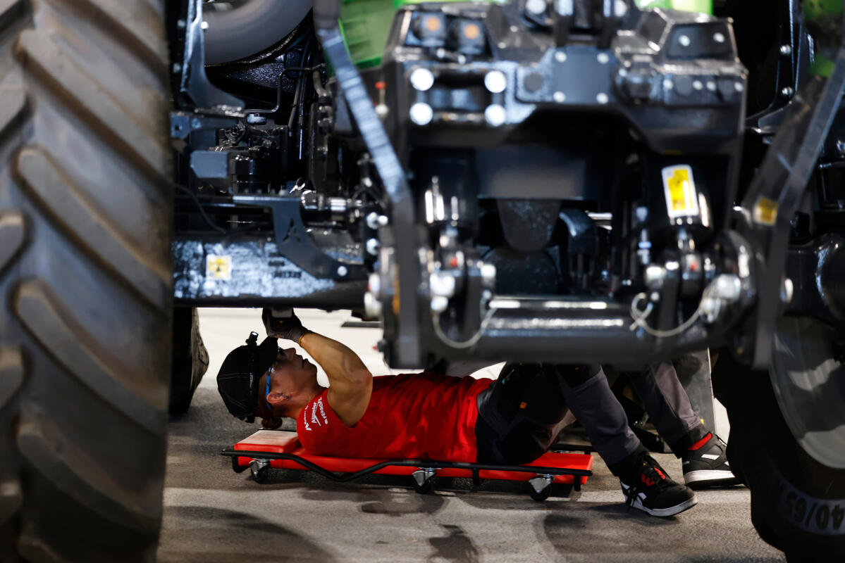 Cédric Lang est le meilleur mécanicien agricole