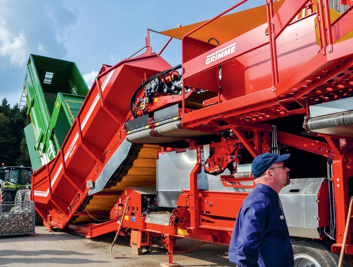 Die PowerCombi kann von einer einzigen Person bedient werden. 