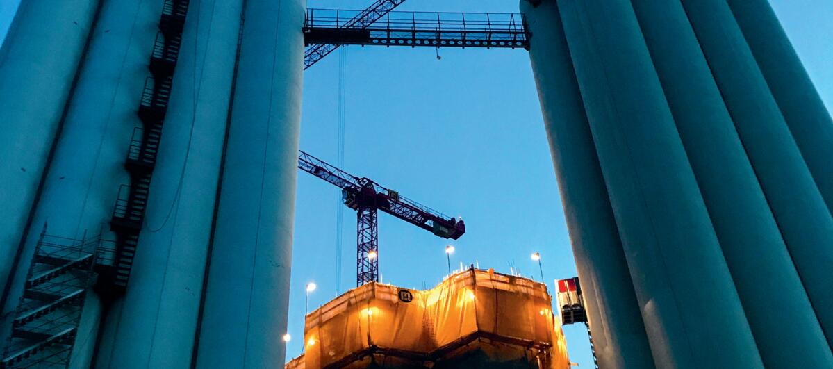 Die Getreidesammelstelle und -umschlagsplattform im Basler Auhafen wird im Juni 2018 offiziell eröffnet.