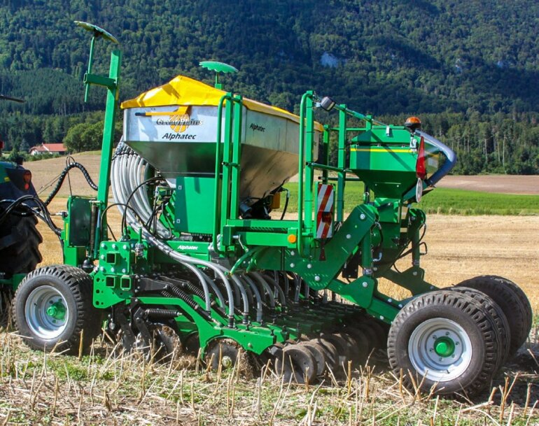 Bei der Direktsaat dürfen maximal 25 Prozent der Bodenoberfläche bewegt werden.