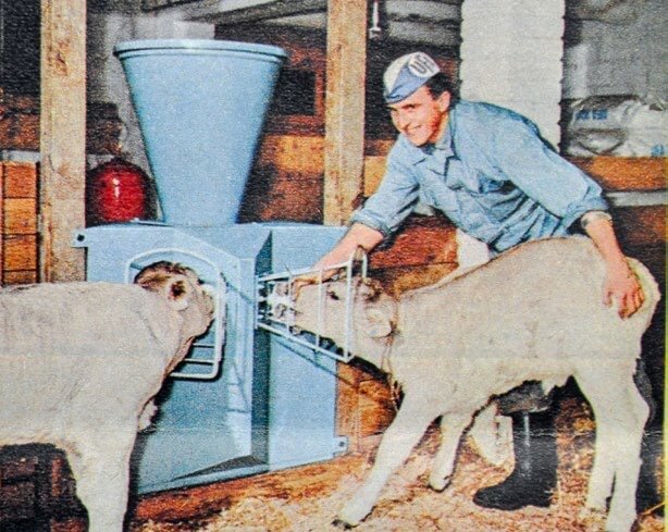 Die ersten Tränkeautomaten kamen in den 60er Jahren zum Einsatz.