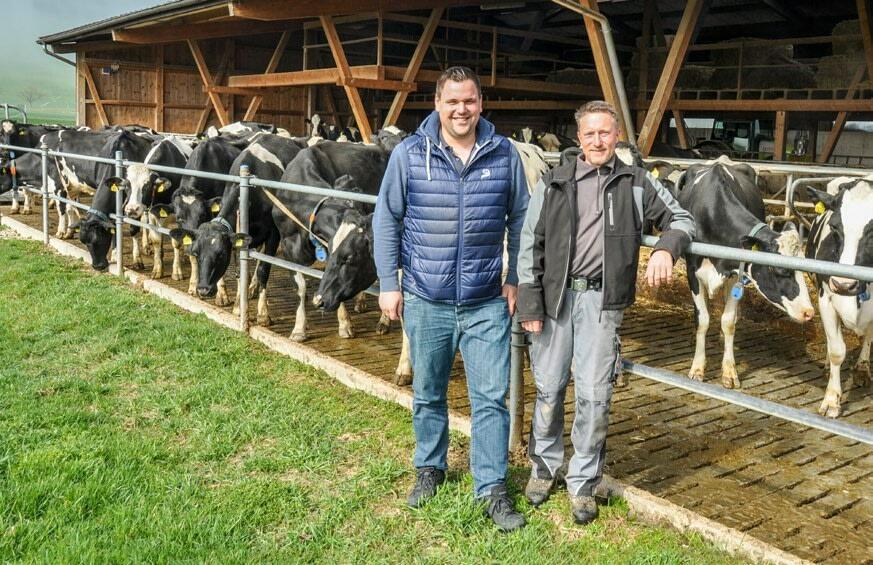 Jörg Lisebach (links) und Benno Elmiger 