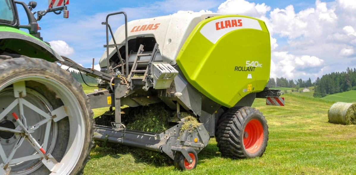 Test Pratique Claas Rollant 540 Rc