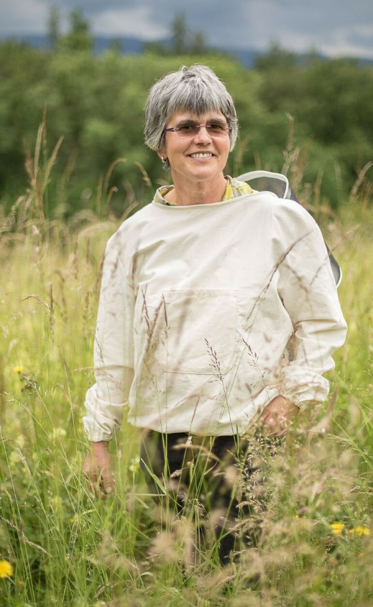 Irma Götsch est apicultrice depuis 27 ans. Elle exploite avec sa famille la ferme Waidhof