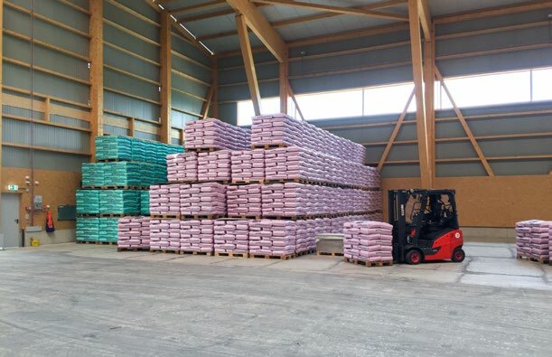 Lagerhalle von Landor