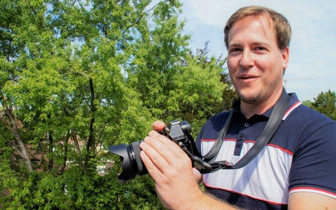 En tant que rédacteur en chef du LID, Jonas Ingold estime qu’utiliser des photos que l’on a réalisées soi-même est le meilleur moyen d’éviter des problè...
