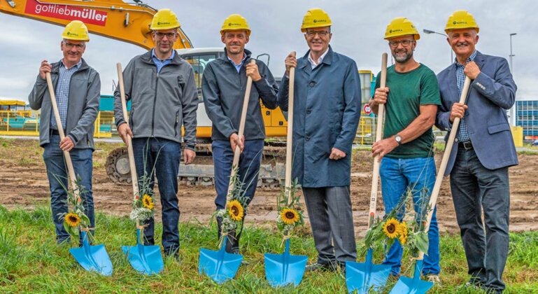 Premier coup de pioche pour la première station-service à hydrogène d’Agrola à Zofingen