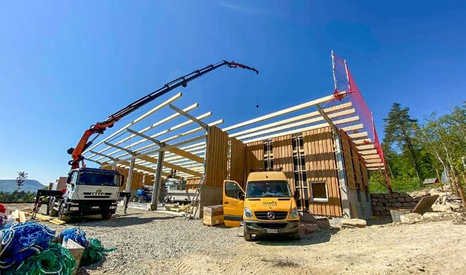 construction d’un rural agricole