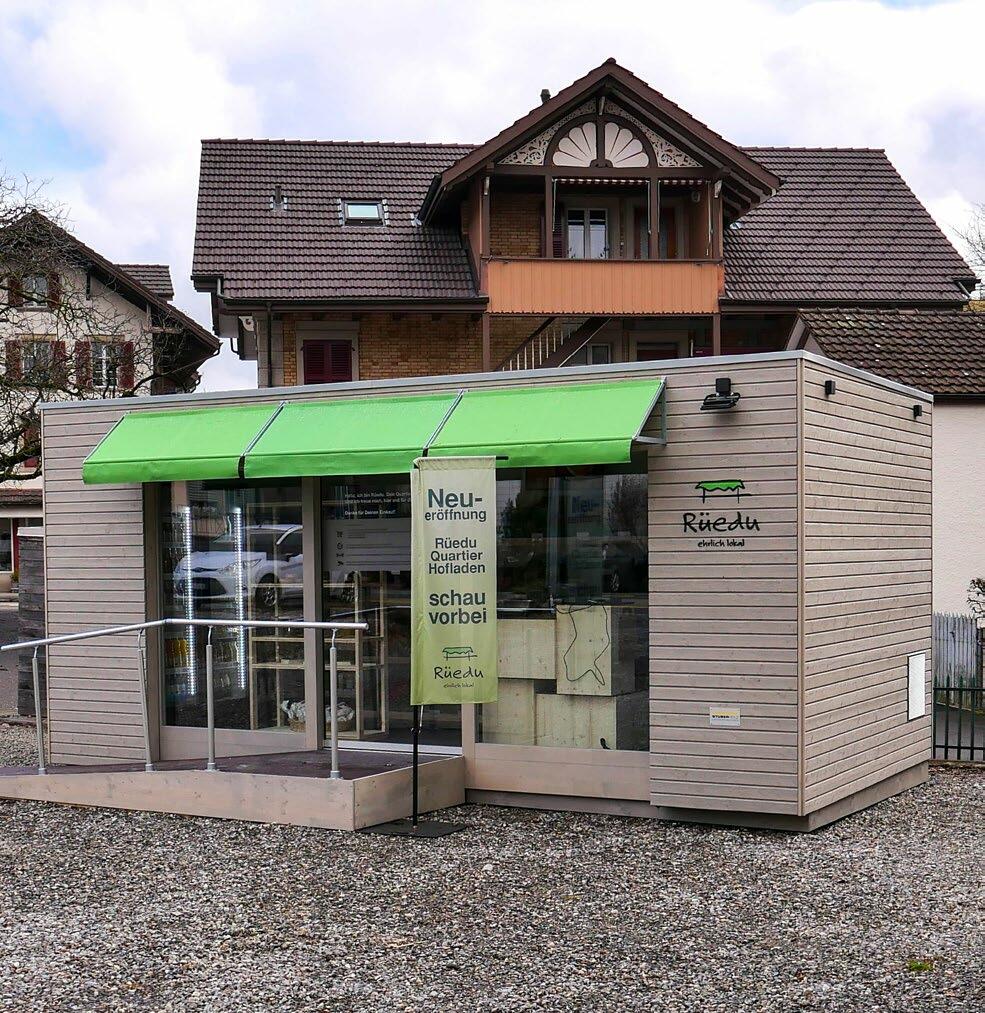 Hofidylle neu gedacht: Im Selbstbedienungs-Container findet ein urbanes Publikum Frischprodukte und «Sälbergmachts» aus der regionalen Landwirtschaft. A...