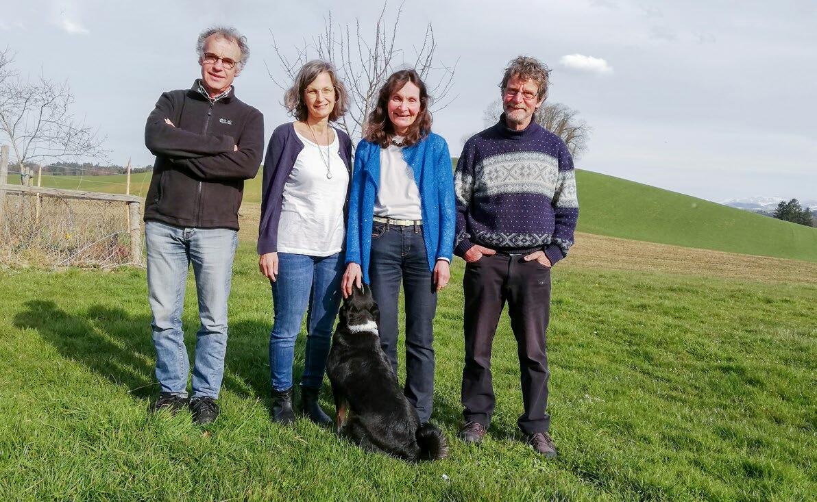 Seit mehr als 30 Jahren bewirtschaften Christian Burri (links) und sein Bruder Johannes den elterlichen Betrieb in der Nähe von Uzwil (SG) gemeinsam mit...