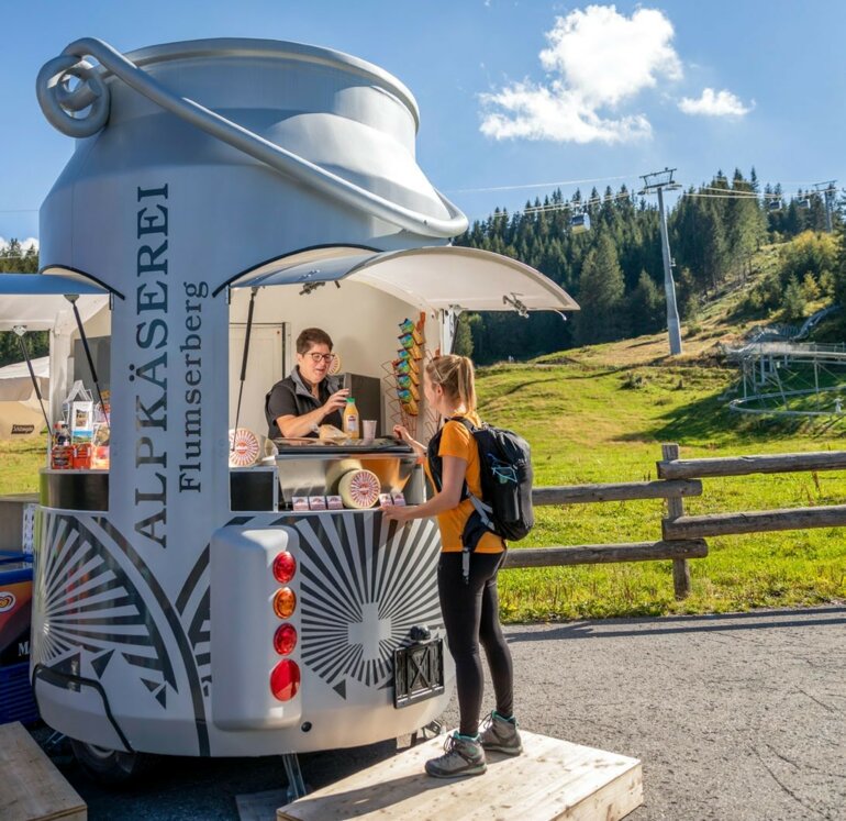 Yogourts fabriqués avec le lait de l’alpage