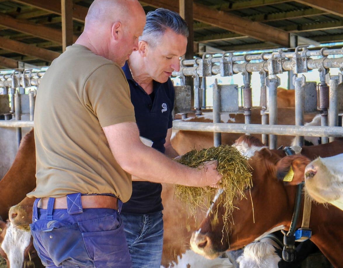 Les échanges réguliers entre le·la conseiller·ère technique et l’agriculteur·trice permettent d’optimiser constamment l’affouragement.