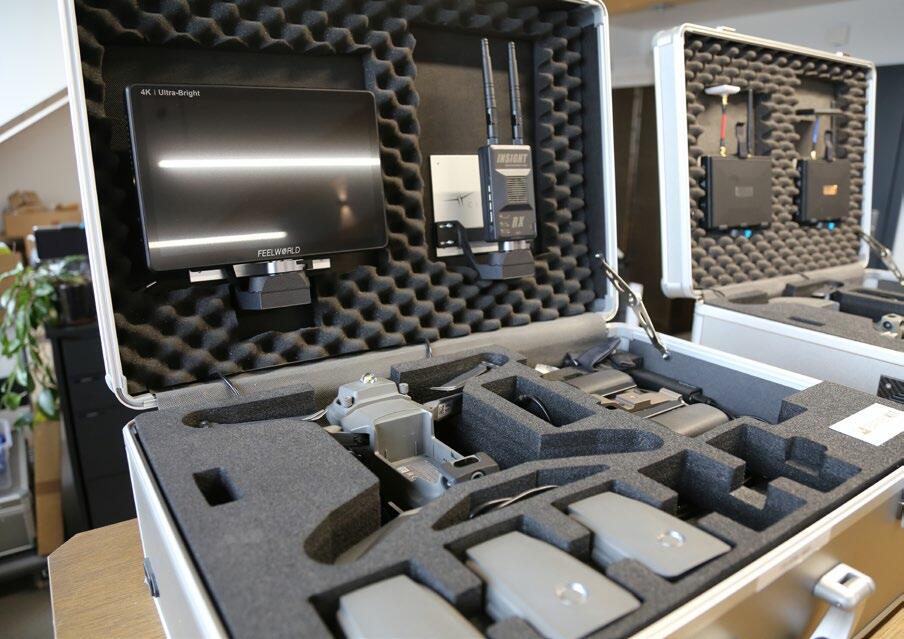 Das «Bambikit» des Jungunternehmers Emanuel Kipfer enthält das technische Equipment zur Ortung von Rehkitzen mit einer Flugdrohne. Das Abfluggewicht bet...