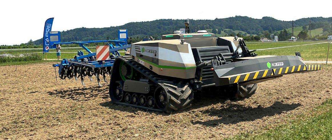 L’AgBot offre plusieurs utilisations possibles comme le déchaumage, le décompactage et le semis. 