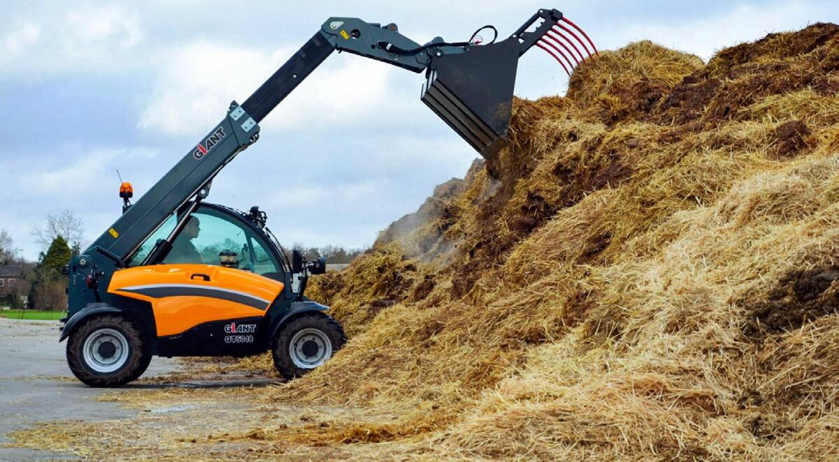 Les télescopiques compacts assurent une force de levage élevée.