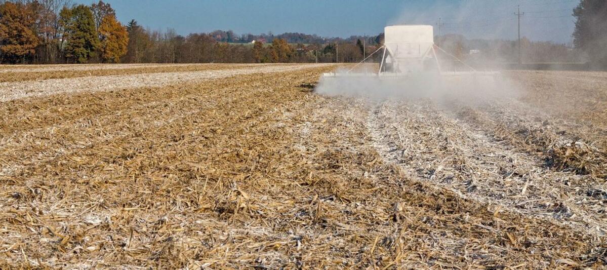 Après la récolte, c’est un bon moment pour le chaulage