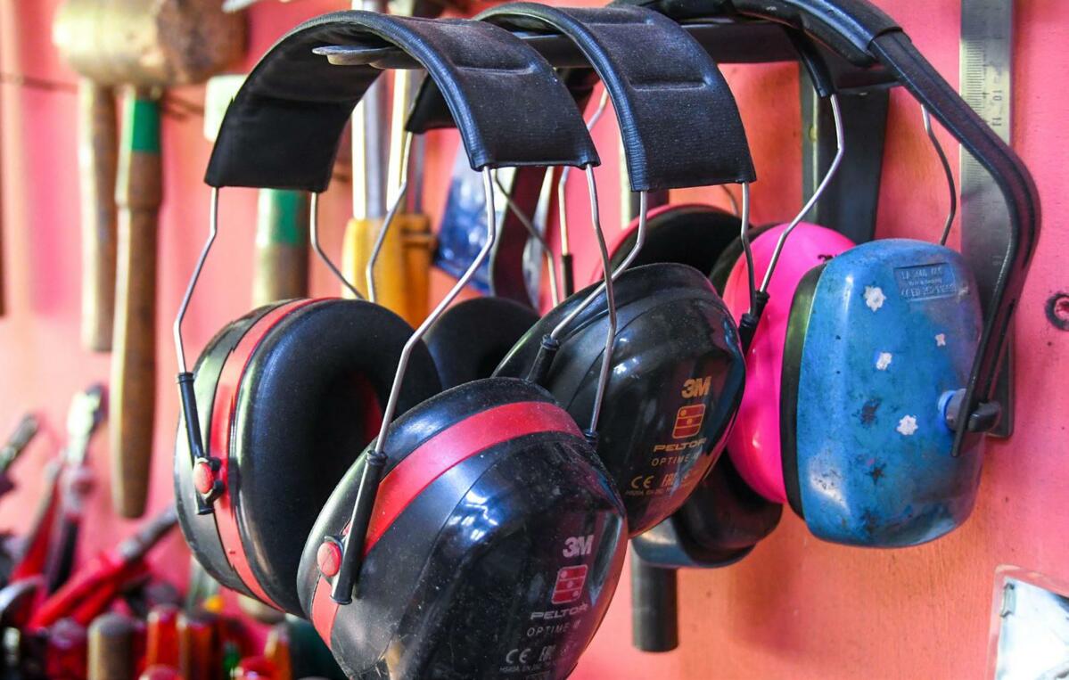 Jedem seins: Ein Gehörschutz gehört zur persönlichen Schutzausrüstung und ist grundsätzlich nur für den Gebrauch durch eine Person bestimmt. Dadurch erh...
