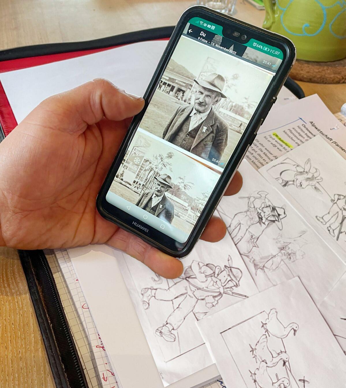 Aus Jaques wird «Chrinneschaagi»: Um seinem Erlebnisweg einen Bezug zu Hof und Land zu geben, hat Andreas Kindlimann aus seinem Urgrossvater eine Erzähl...