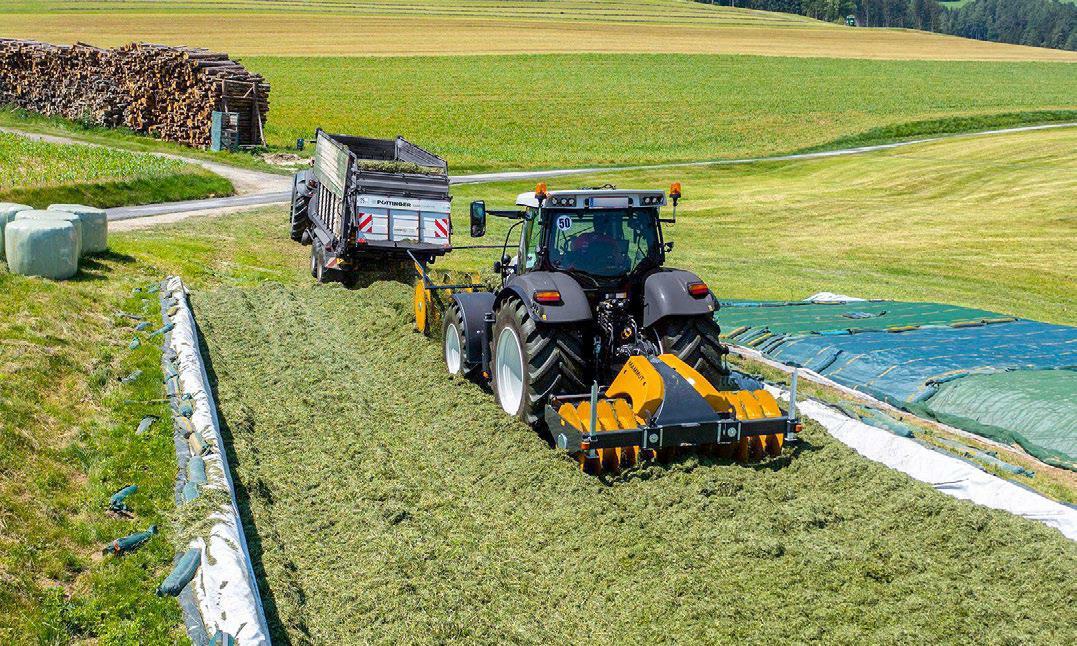 Die Maschinenkosten haben einen grossen Einfluss auf die Gesamtkosten für die Grundfutterproduktion. 