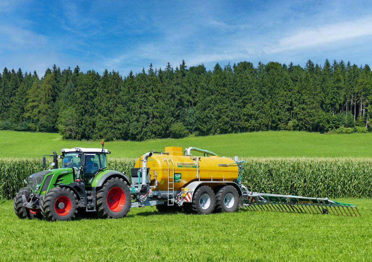 La connaissance des teneurs du lisier permet une application dosée.  Photo: Zunhammer