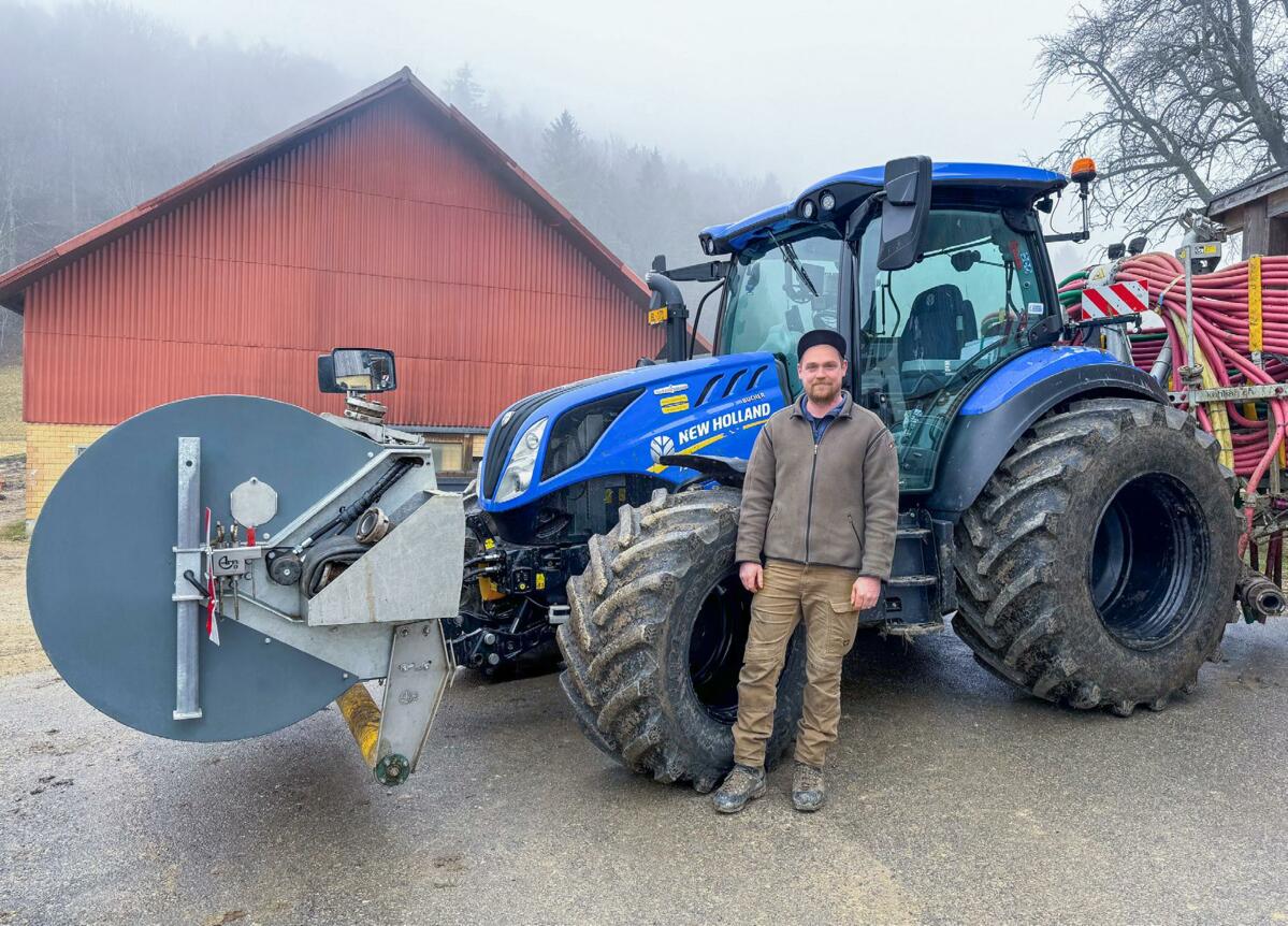 Bonne rentabilisation du travail de l’homme et de la machine : en passant de la production laitière à la garde de vaches allaitantes, Simon Ritter peut...