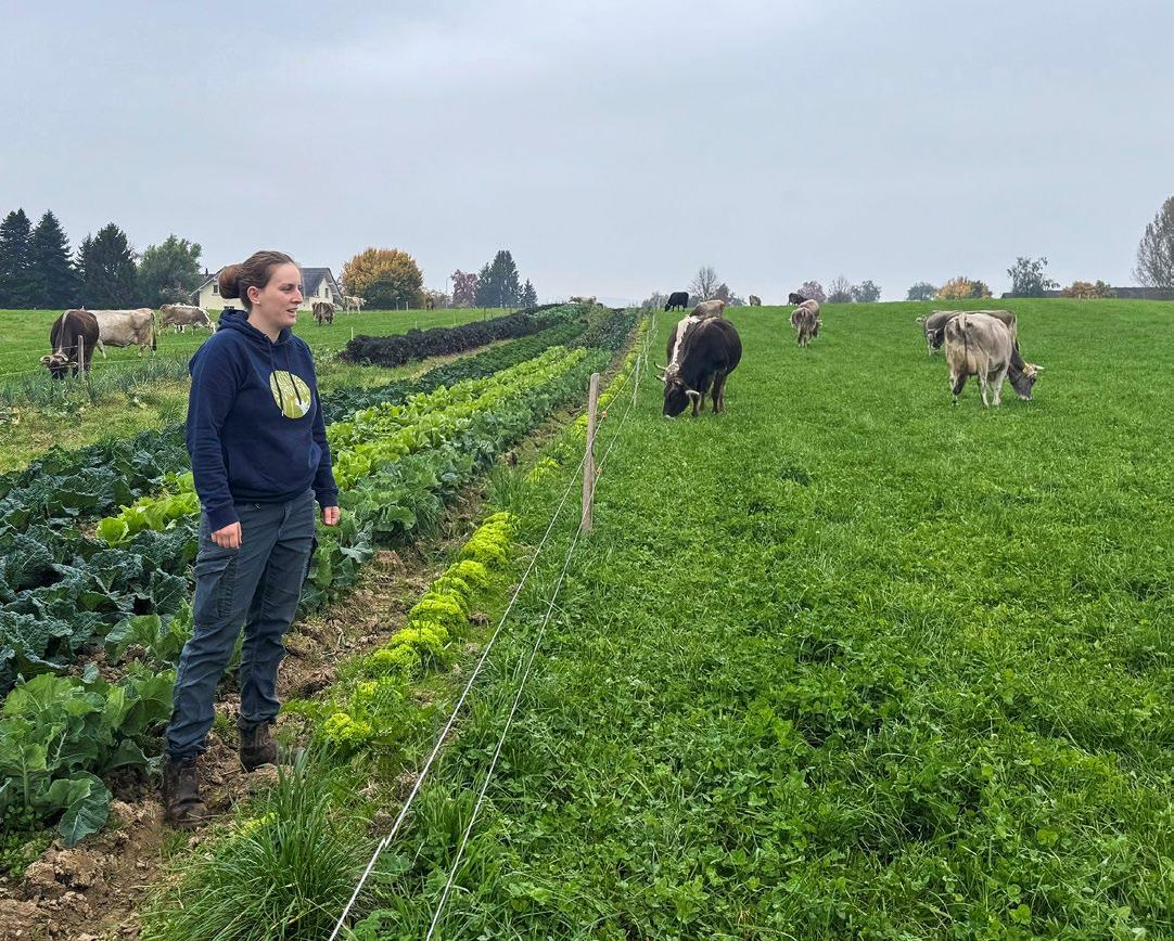 Dans la ferme Demeter de Daniela Keller, les différentes branches d’exploitation sont corrélées de manière à obtenir, autant que possible, des circuits...