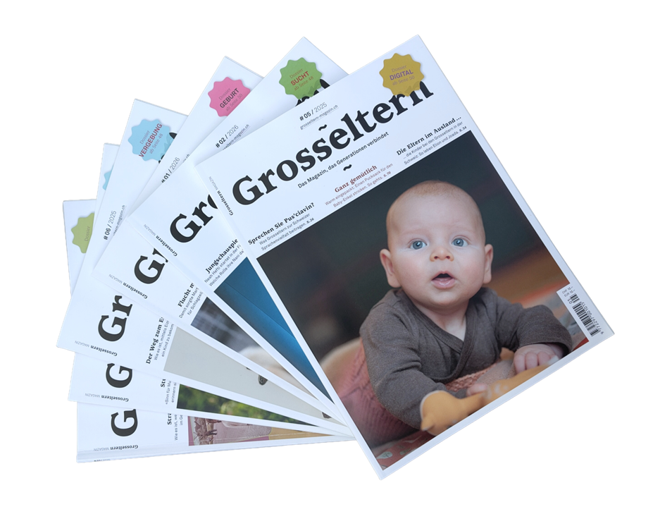 Geschenk-Abo «Grosseltern» – Das Magazin, das Generationen verbindet, 6 Ausgaben für nur Fr. 52.– 