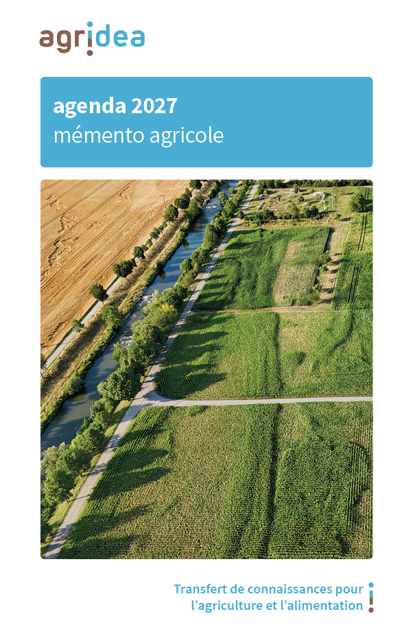 Mémento agricole et agenda 2027 pour 21 fr.