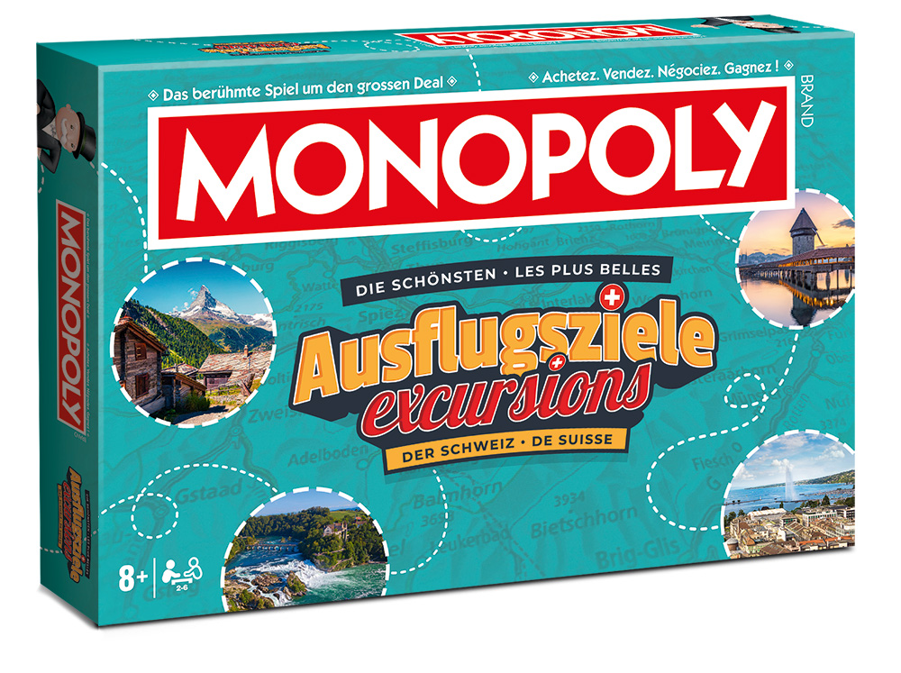 Monopoly die schönsten Ausflugsziele der Schweiz