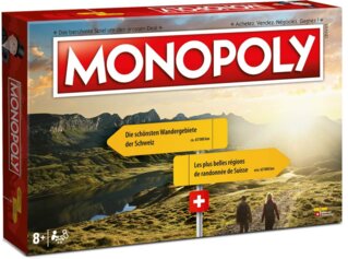 Monopoly - Les plus belles régions de randonnée de Suisse pour 55 fr. 90