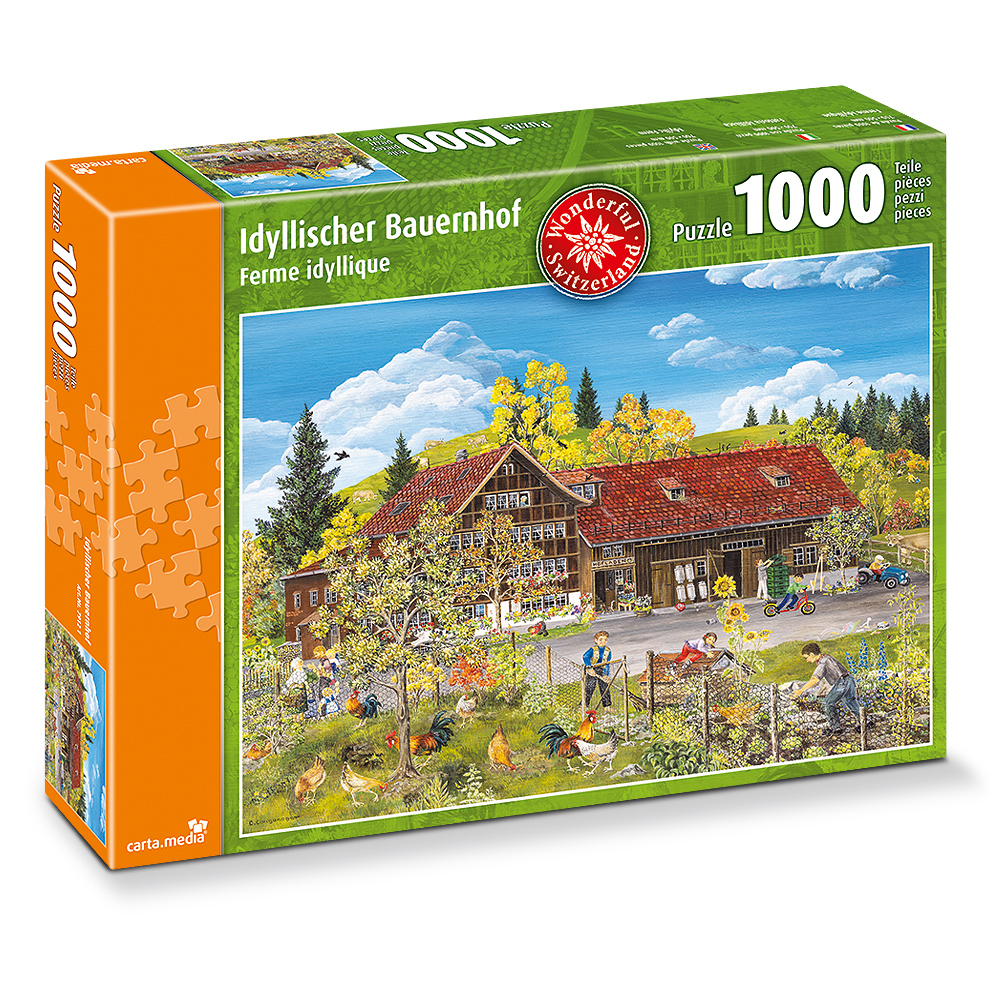 Puzzle «Idyllischer Bauernhof» nur Fr. 29.80